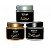 Блескообразующие пигменты Ticiana Deluxe: Brilliant, Silver, Gold